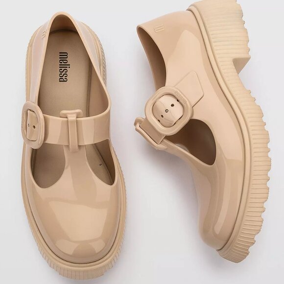 Melissa Jackie Jelly Mary Jane - Beige - US 9 / EU 40 - Picture 1 of 2